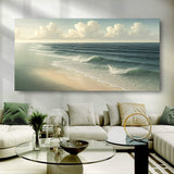 Beach Shoreline Coastal Wall Art VI - Tailored Canvases - Flyclothing LLC
