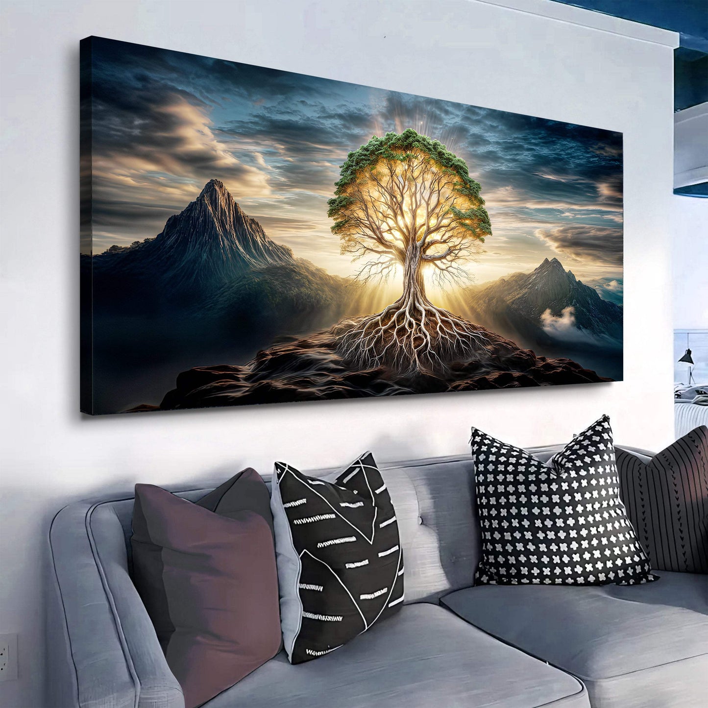 Burning Bush - Faith Wall Art VIII - Tailored Canvases - Flyclothing LLC