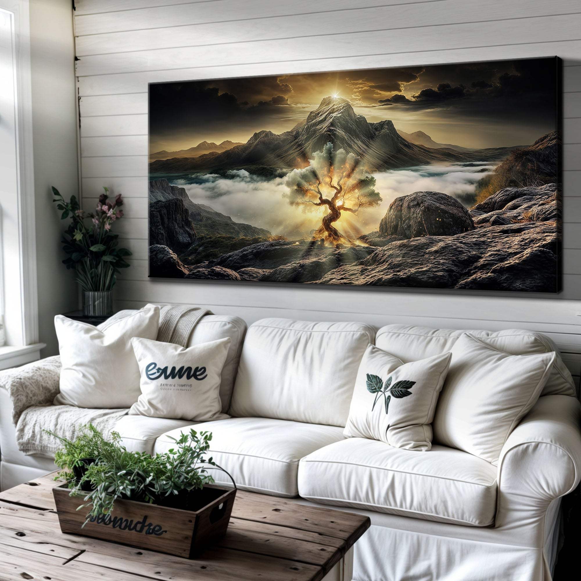 Burning Bush - Faith Wall Art II - Tailored Canvases - Flyclothing LLC