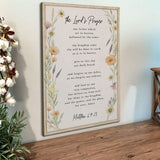 The Lord's Prayer Faith Sign III - Tailored Canvases - Flyclothing LLC