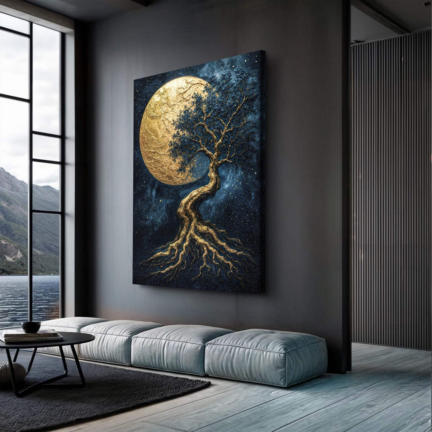 Lunar Tree of Life Wall Art - Tailored Canvases - Flyclothing LLC