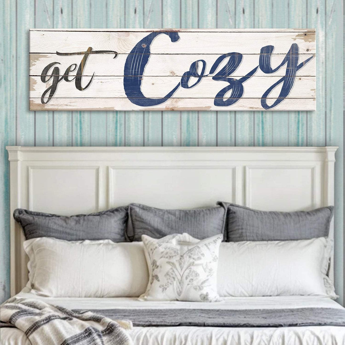 Get Cozy Sign II - Tailored Canvases - Flyclothing LLC