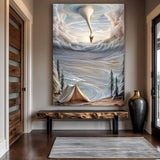 Surrealism Painting Wall Art - Tailored Canvases - Flyclothing LLC