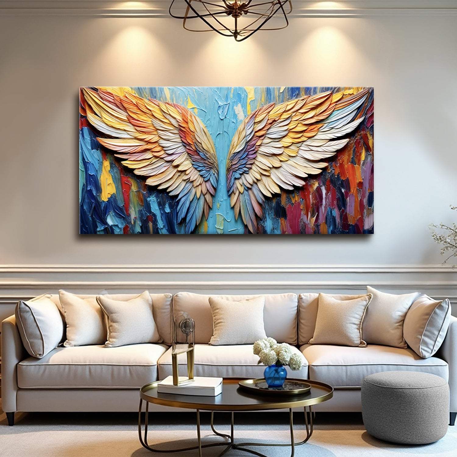 Wings of Hope Wall Art - Tailored Canvases - Flyclothing LLC
