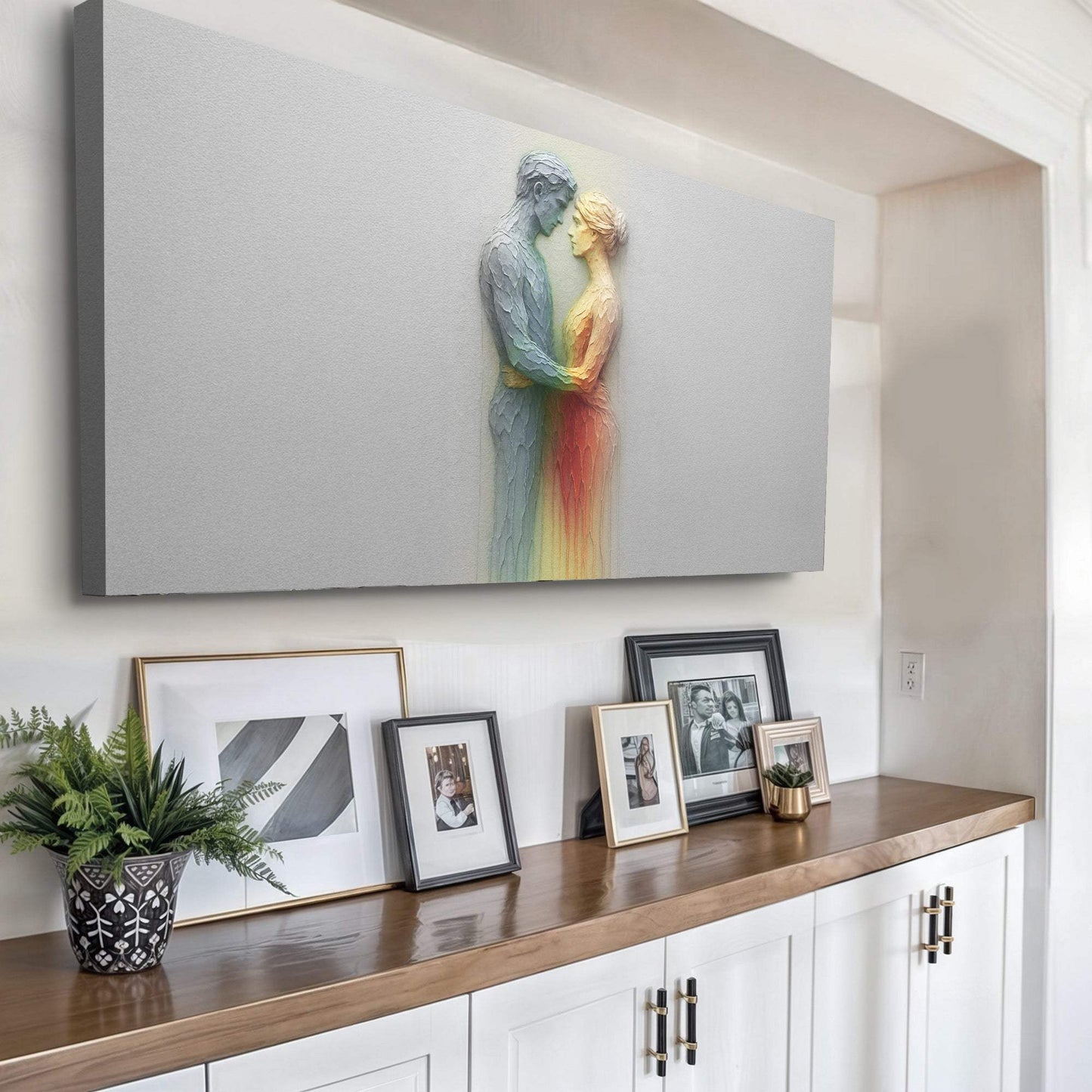 Find Romance Abstract Wall Art - Tailored Canvases - Flyclothing LLC