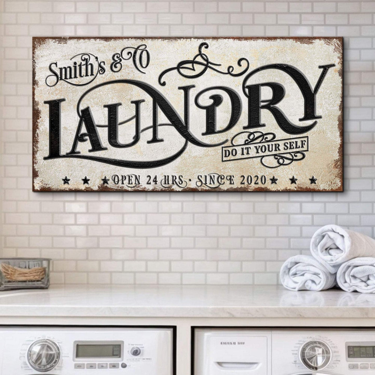 The Laundry Room Sign VI - Tailored Canvases - Flyclothing LLC