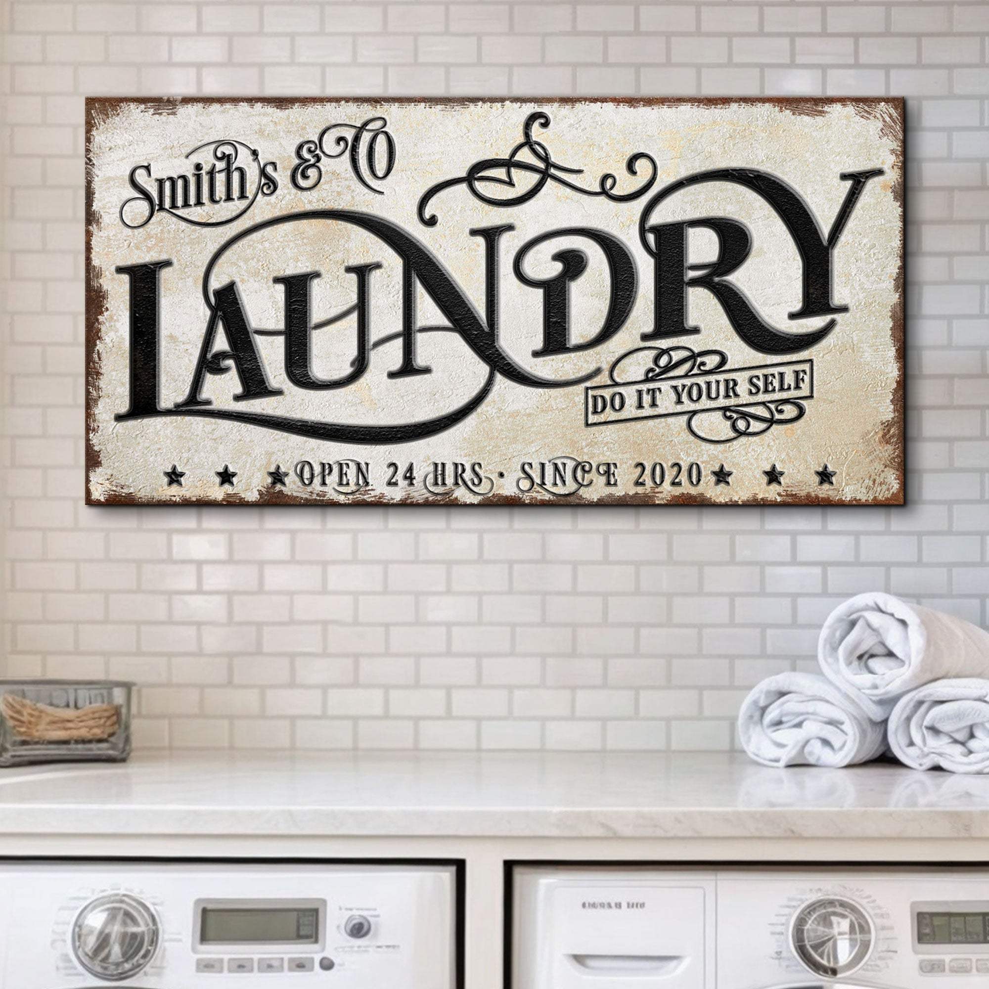 The Laundry Room Sign VI - Tailored Canvases - Flyclothing LLC