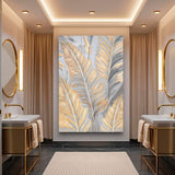 Luxury Gold and Silver Leaf Wall Art - Tailored Canvases - Flyclothing LLC
