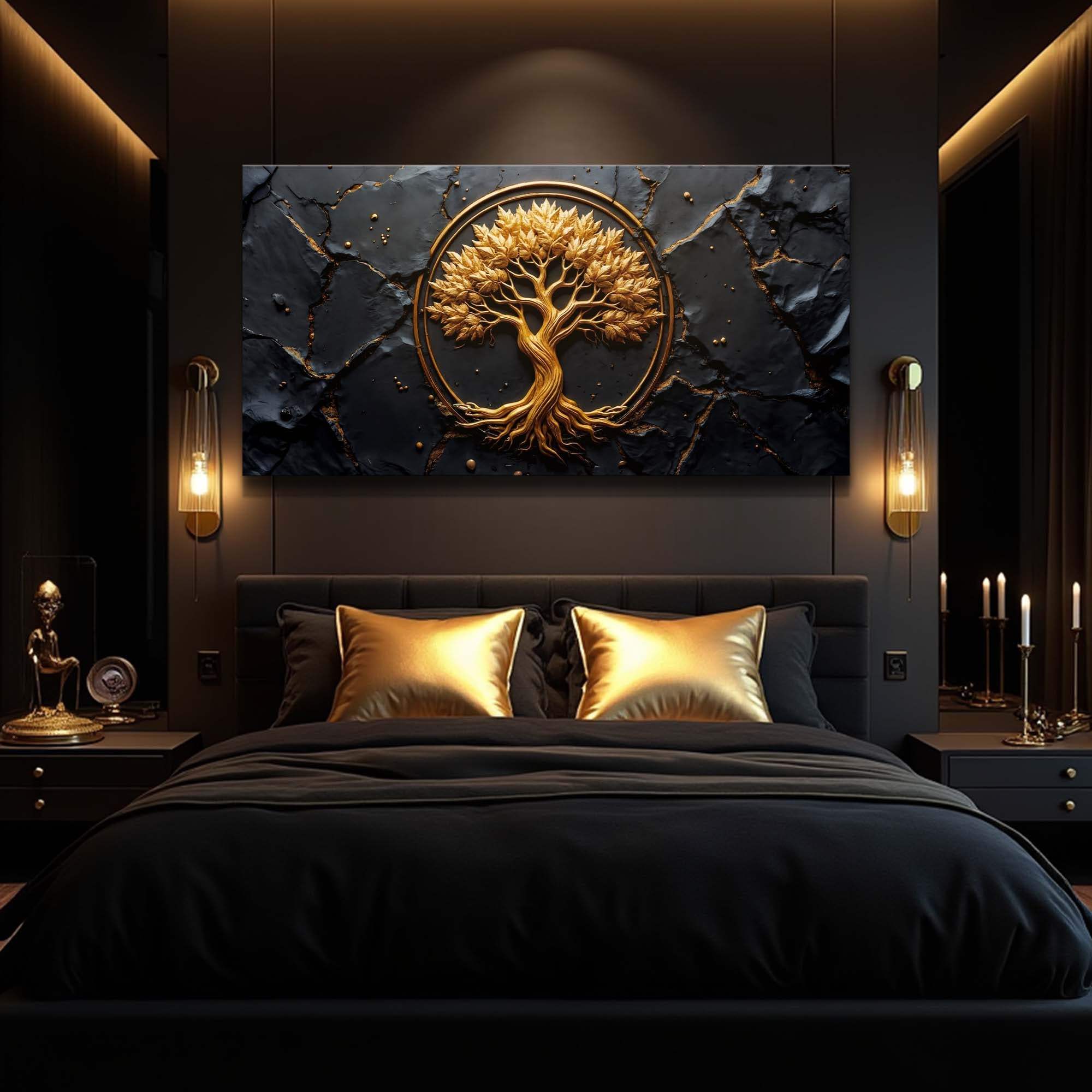 Golden Grove Wall Art - Tailored Canvases - Flyclothing LLC