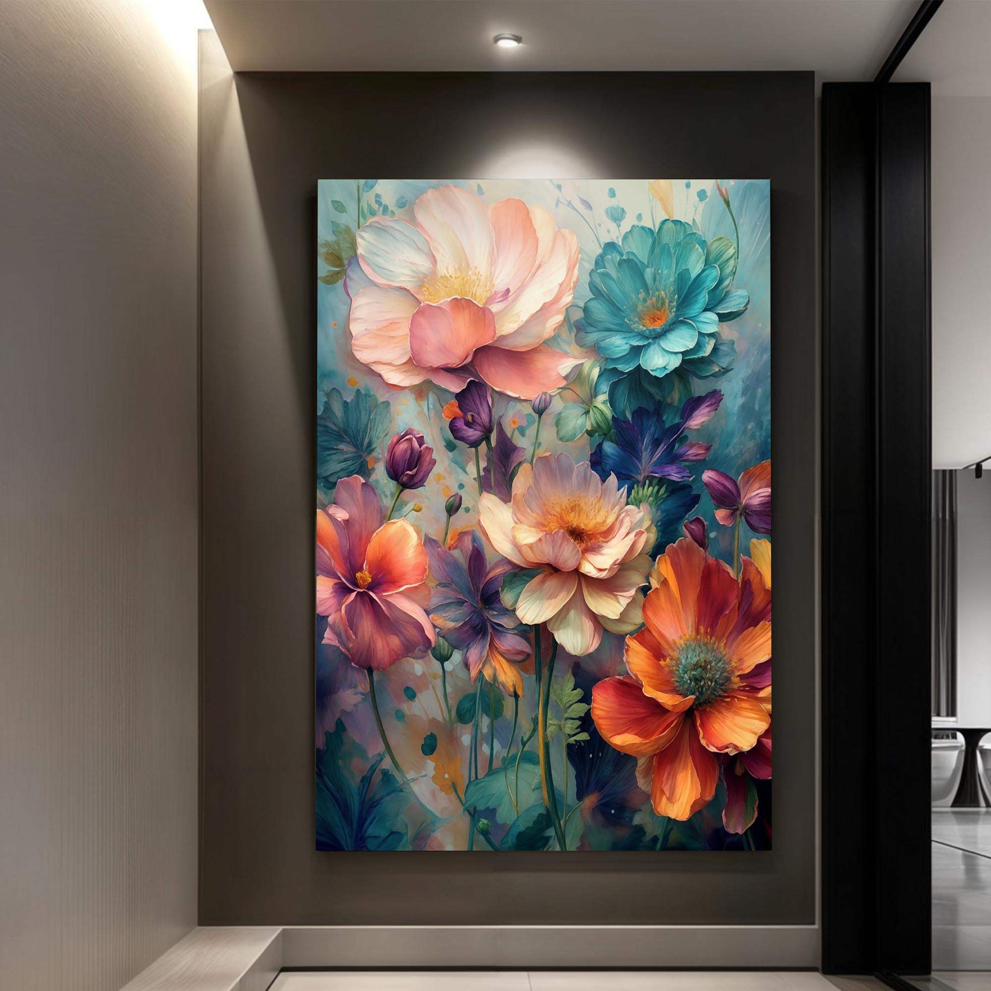 Spring Bouquet Wall Art - Tailored Canvases - Flyclothing LLC