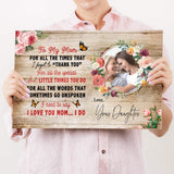 Mother's Day Sign I Need To Say I Love You Mom - Tailored Canvases - Flyclothing LLC