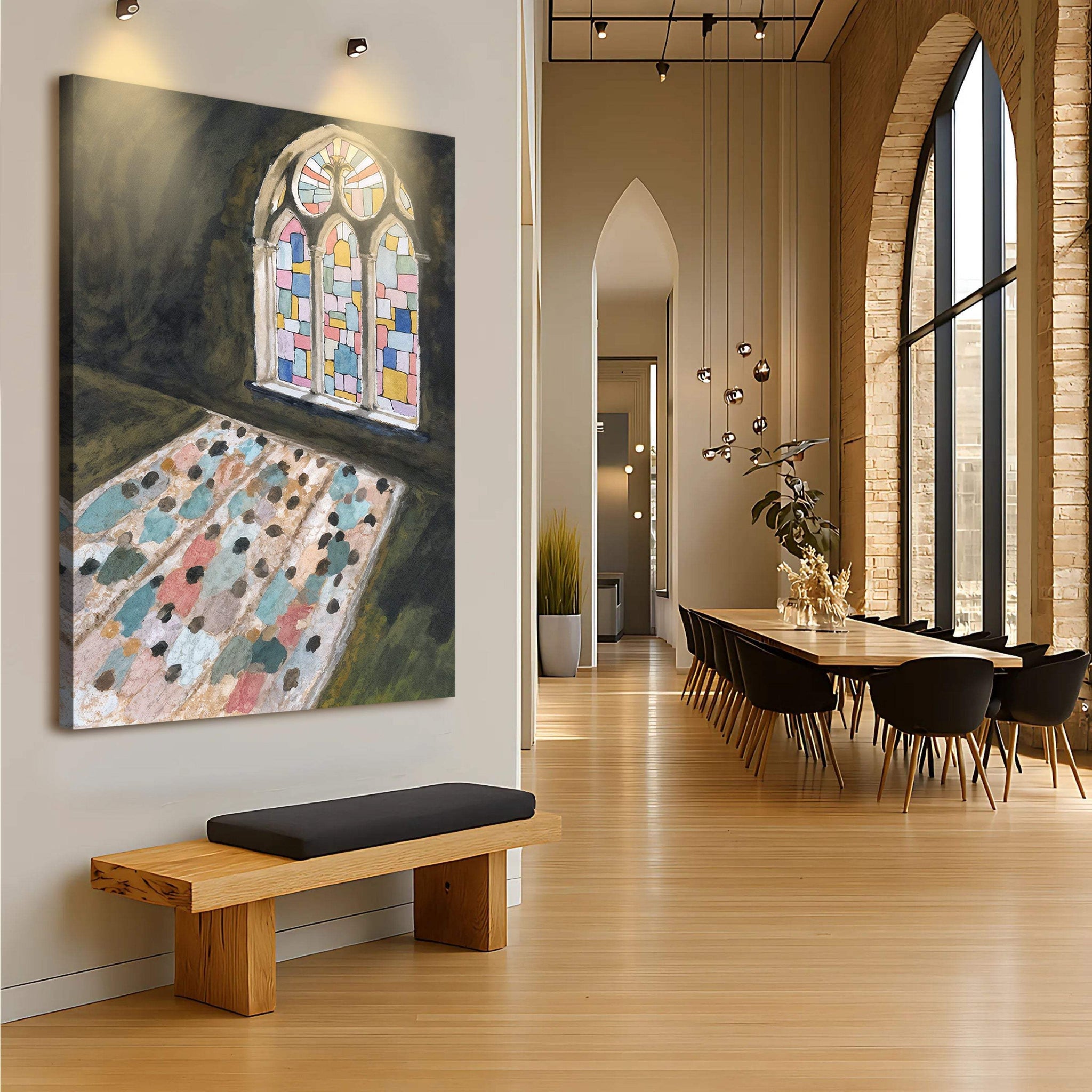 Sacred Reflection Faith Wall Art - Tailored Canvases - Flyclothing LLC