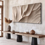 Soft Waves of Elegance Wall Art - Tailored Canvases - Flyclothing LLC