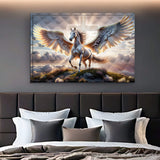 3D Horse Faith Wall Art VI - Tailored Canvases - Flyclothing LLC