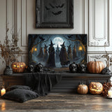 Coven of Witches Halloween Wall Art - Tailored Canvases - Flyclothing LLC