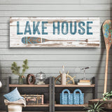 Lake House Coastal Sign II - Tailored Canvases - Flyclothing LLC