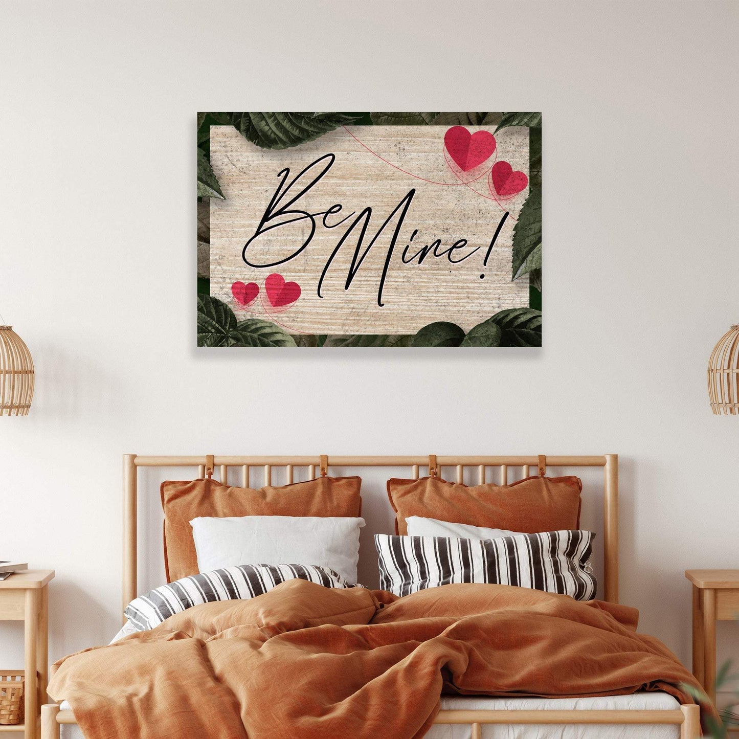 Rustic Valentine Saying Sign III - Tailored Canvases - Flyclothing LLC