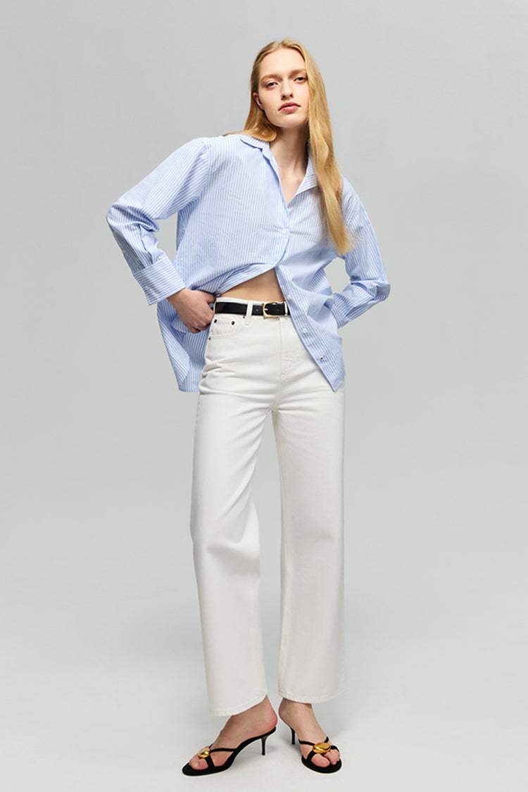 The Cityer Crop Wide Jeans HJ009 - Hey Joanie - Flyclothing LLC