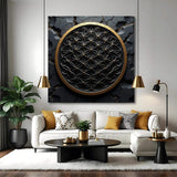 Flower Of Life Wall Art III - Tailored Canvases - Flyclothing LLC