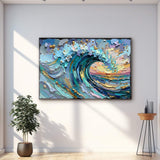 Golden Tide Wall Art - Tailored Canvases - Flyclothing LLC