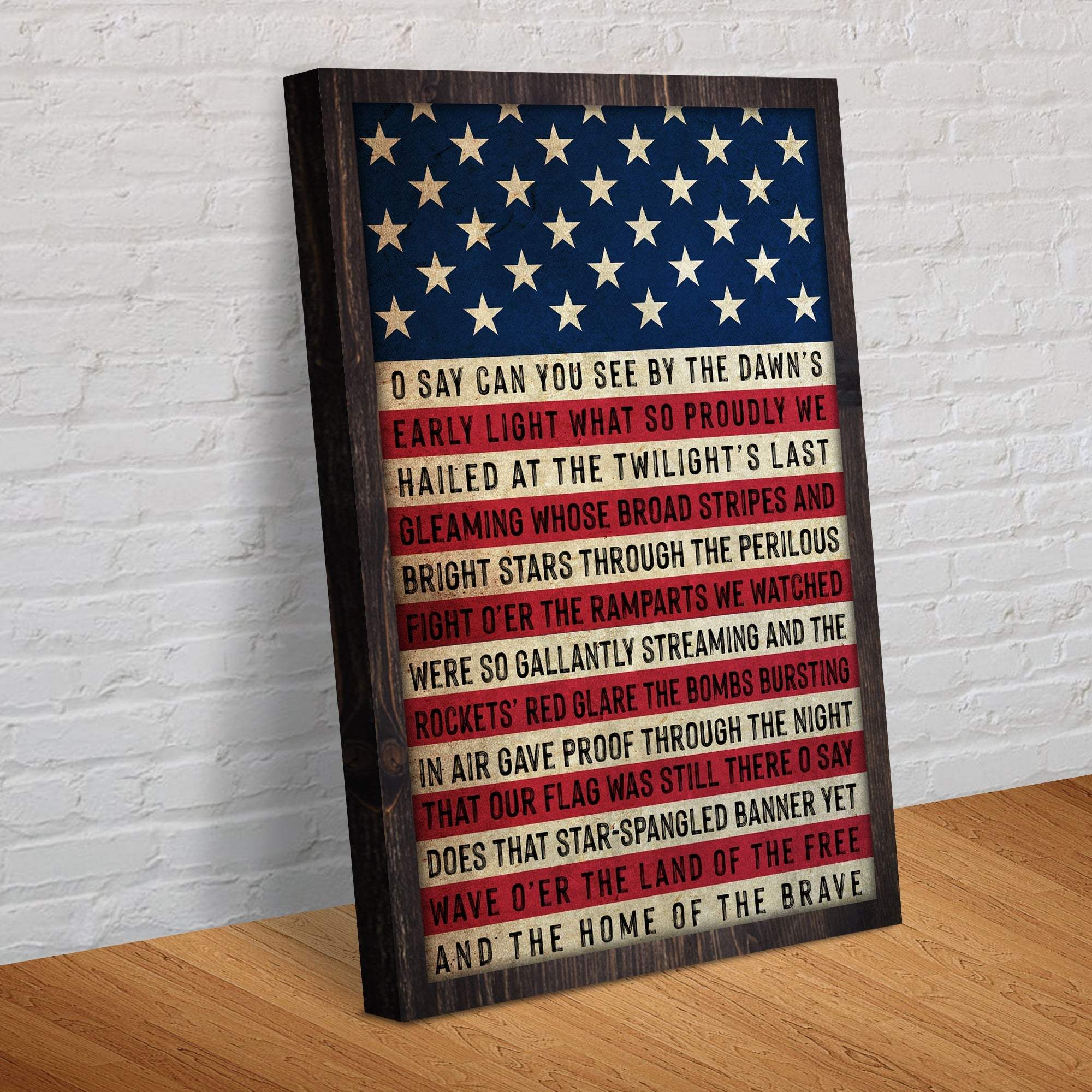 American Anthem Sign II - Tailored Canvases - Flyclothing LLC