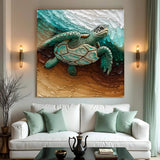 3D Turtle Wall Art - Tailored Canvases - Flyclothing LLC