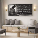 Numbers 6:24-26 - May The Lord Bless You Faith Sign II - Tailored Canvases - Flyclothing LLC