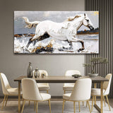 Modern Abstract Horse Wall Art - Tailored Canvases - Flyclothing LLC