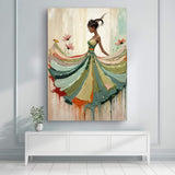 Blooming Modern Abstract Wall Art - Tailored Canvases - Flyclothing LLC