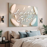Amazing Grace Faith Wall Sign - Tailored Canvases - Flyclothing LLC