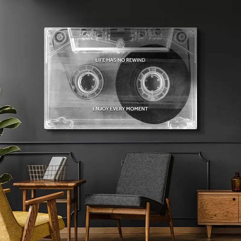 Enjoy Every Moment Motivational Wall Sign - Tailored Canvases - Flyclothing LLC