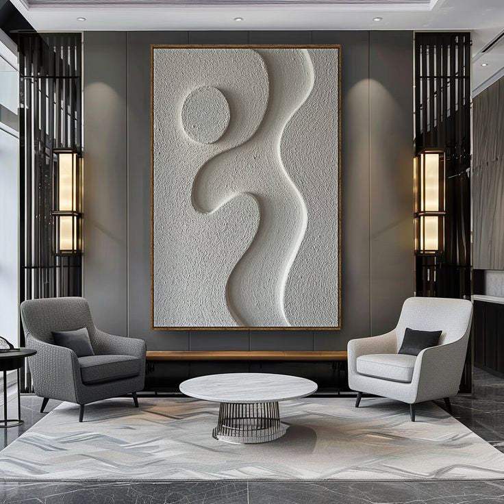 Midcentury Curves Wall Art - Tailored Canvases - Flyclothing LLC