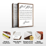 The Hail Mary Faith Sign - Tailored Canvases - Flyclothing LLC