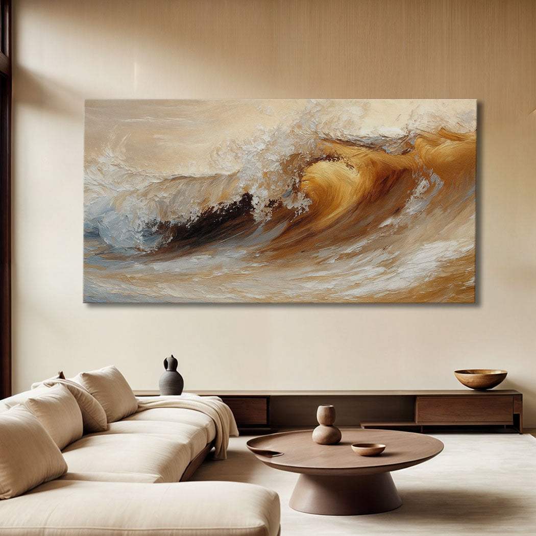 Ocean Wave Seascape Wall Art III - Tailored Canvases - Flyclothing LLC
