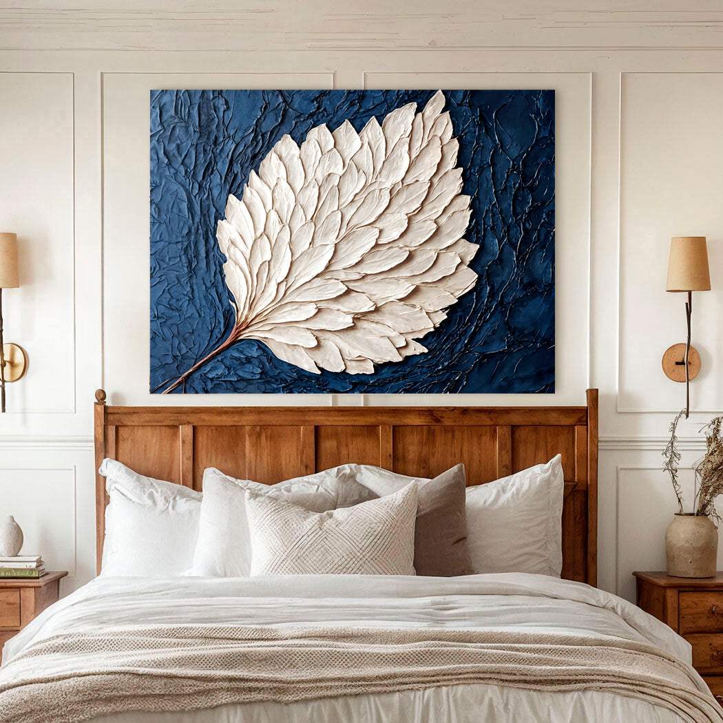 Ivory Bloom Wall Art - Tailored Canvases - Flyclothing LLC