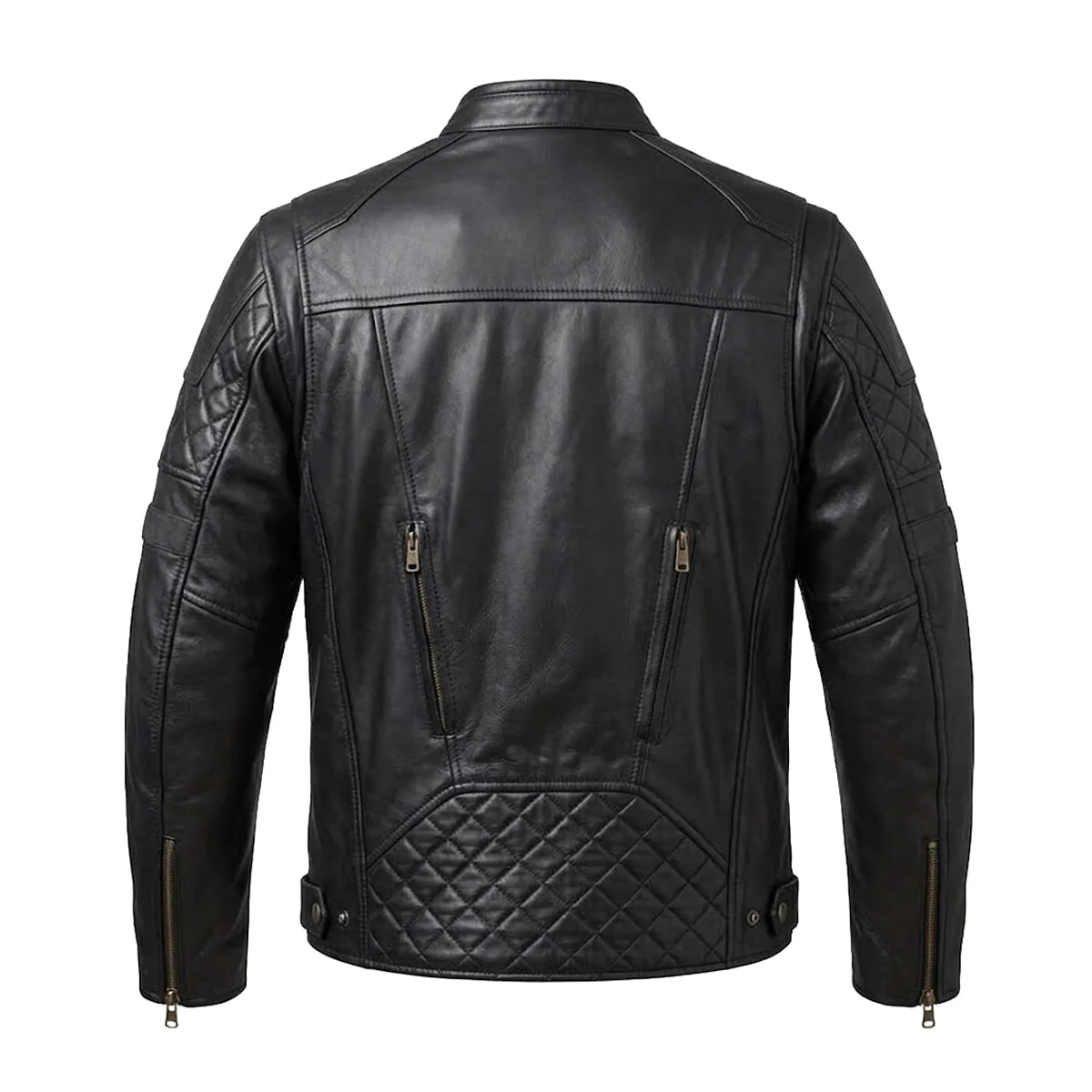 Vortex - Men's Ultra Leather Motorcycle Jacket - Unik Just for Bikers - Flyclothing LLC