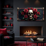 3D Vintage Skull Wall Art III - Tailored Canvases - Flyclothing LLC