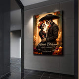 Personalized Eternal Love Halloween Sign - Tailored Canvases - Flyclothing LLC