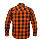 Valiant - Men's armored Motorcycle Flannel Shirt - Unik Just for Bikers - Flyclothing LLC