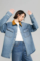 California Sunset Denim Shirt HJ902 - Hey Joanie - Flyclothing LLC