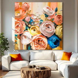 Blooming Bouquet Wall Art - Tailored Canvases - Flyclothing LLC