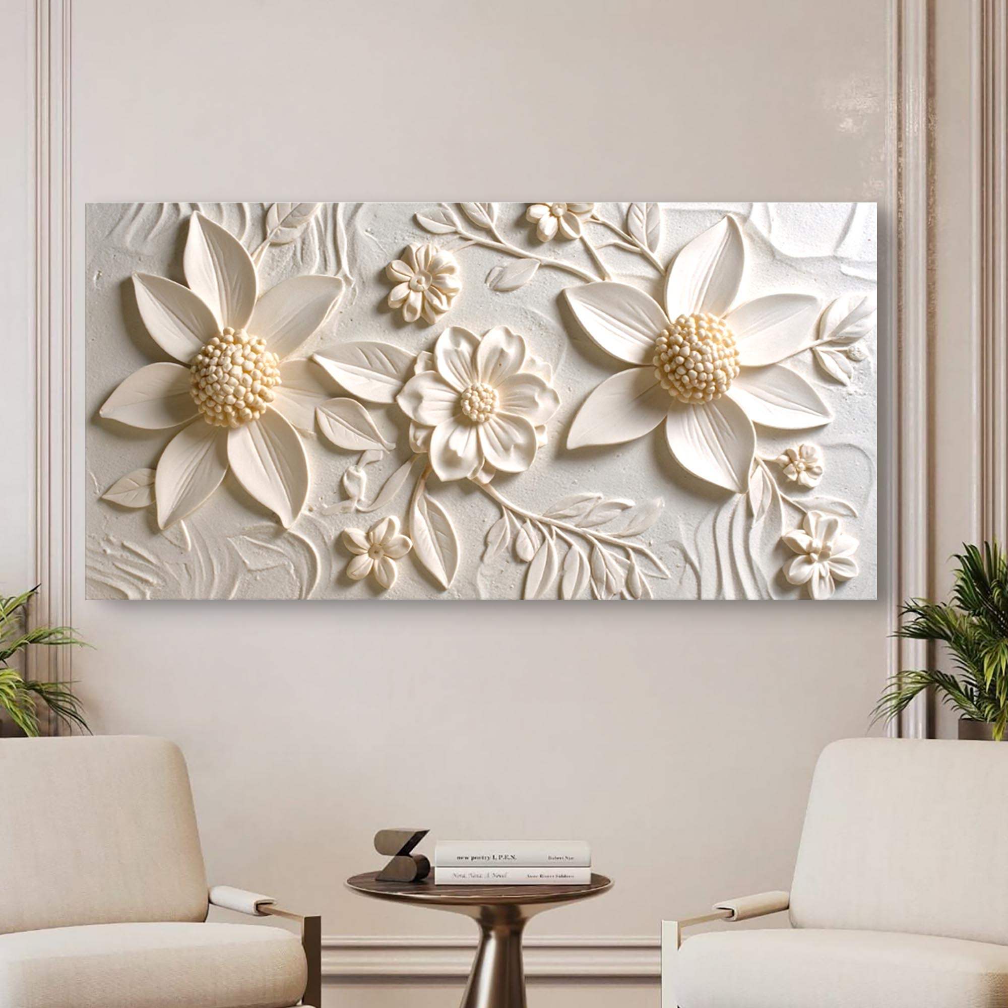 Floral Abstract Wall Art II - Tailored Canvases - Flyclothing LLC
