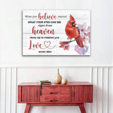 When You Believe Beyond Faith Sign II - Tailored Canvases - Flyclothing LLC