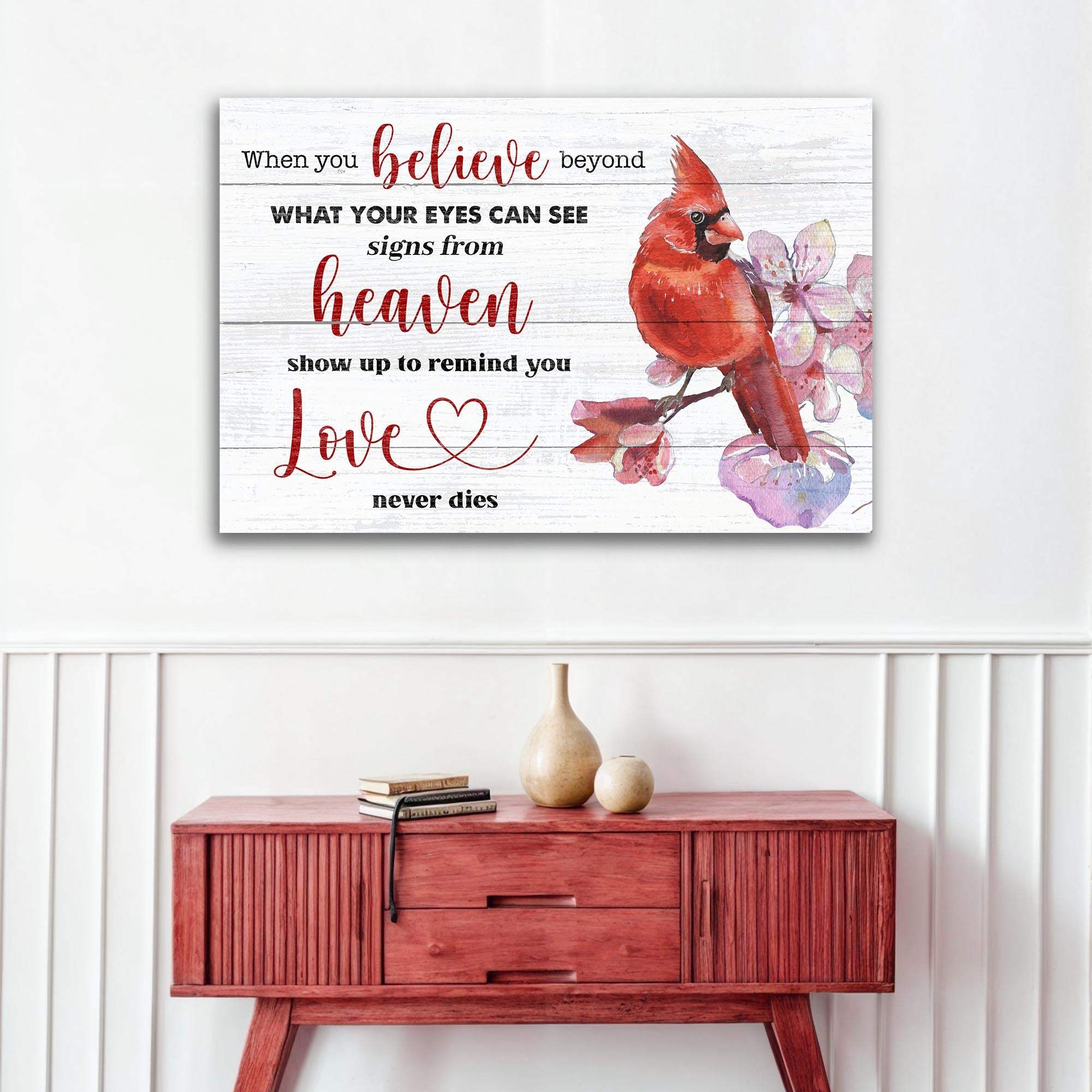 When You Believe Beyond Faith Sign II - Tailored Canvases - Flyclothing LLC
