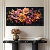 Colorful Floral Realistic Wall Art - Tailored Canvases - Flyclothing LLC