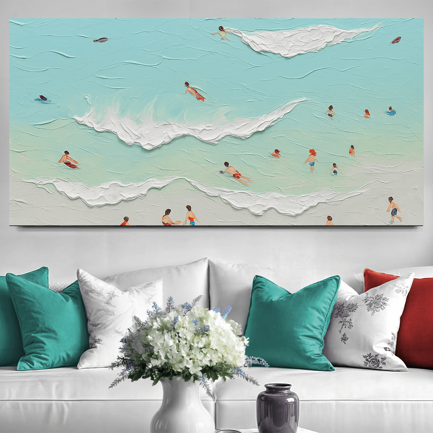 Beach Days Wall Art X - Tailored Canvases - Flyclothing LLC