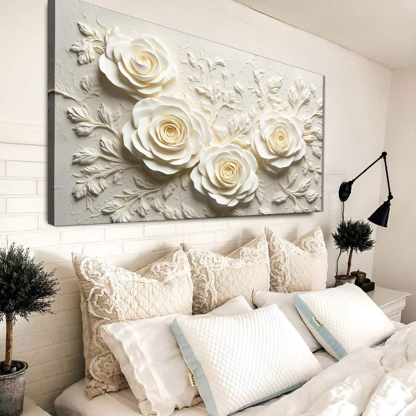 Floral Abstract Wall Art IV - Tailored Canvases - Flyclothing LLC