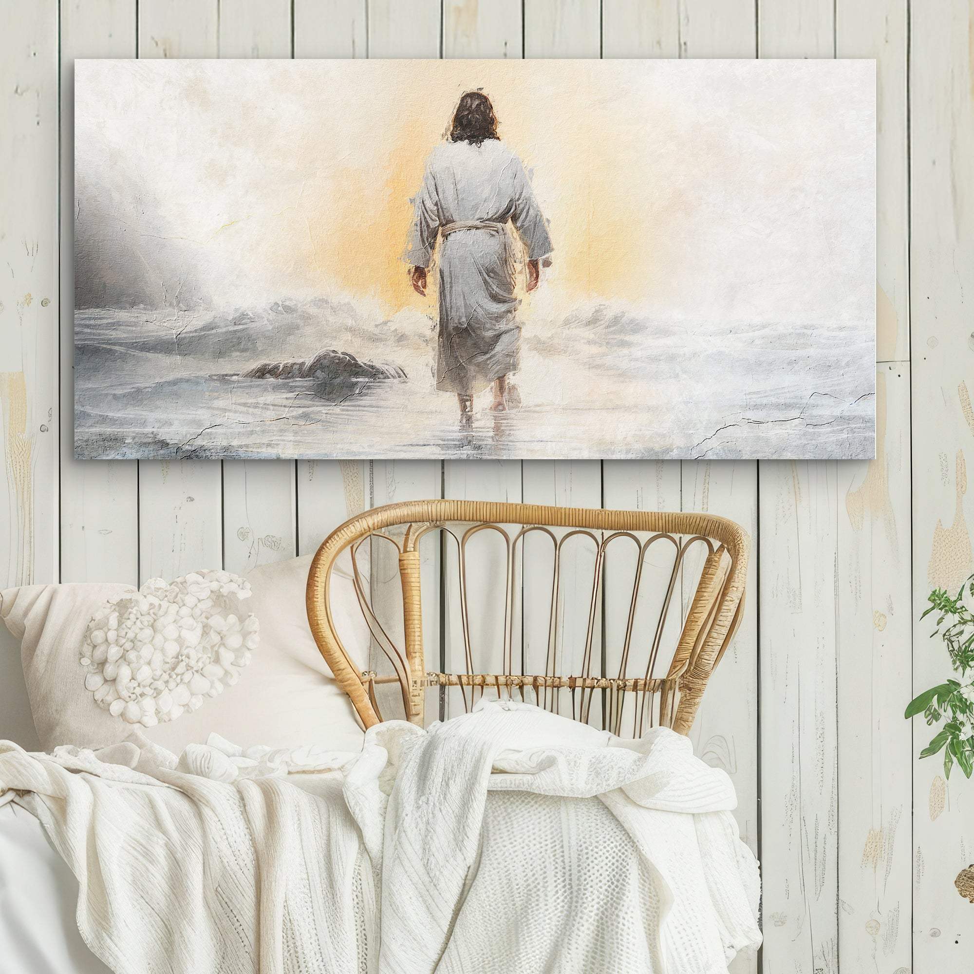 Peace Be Still Faith Wall Art - Tailored Canvases - Flyclothing LLC