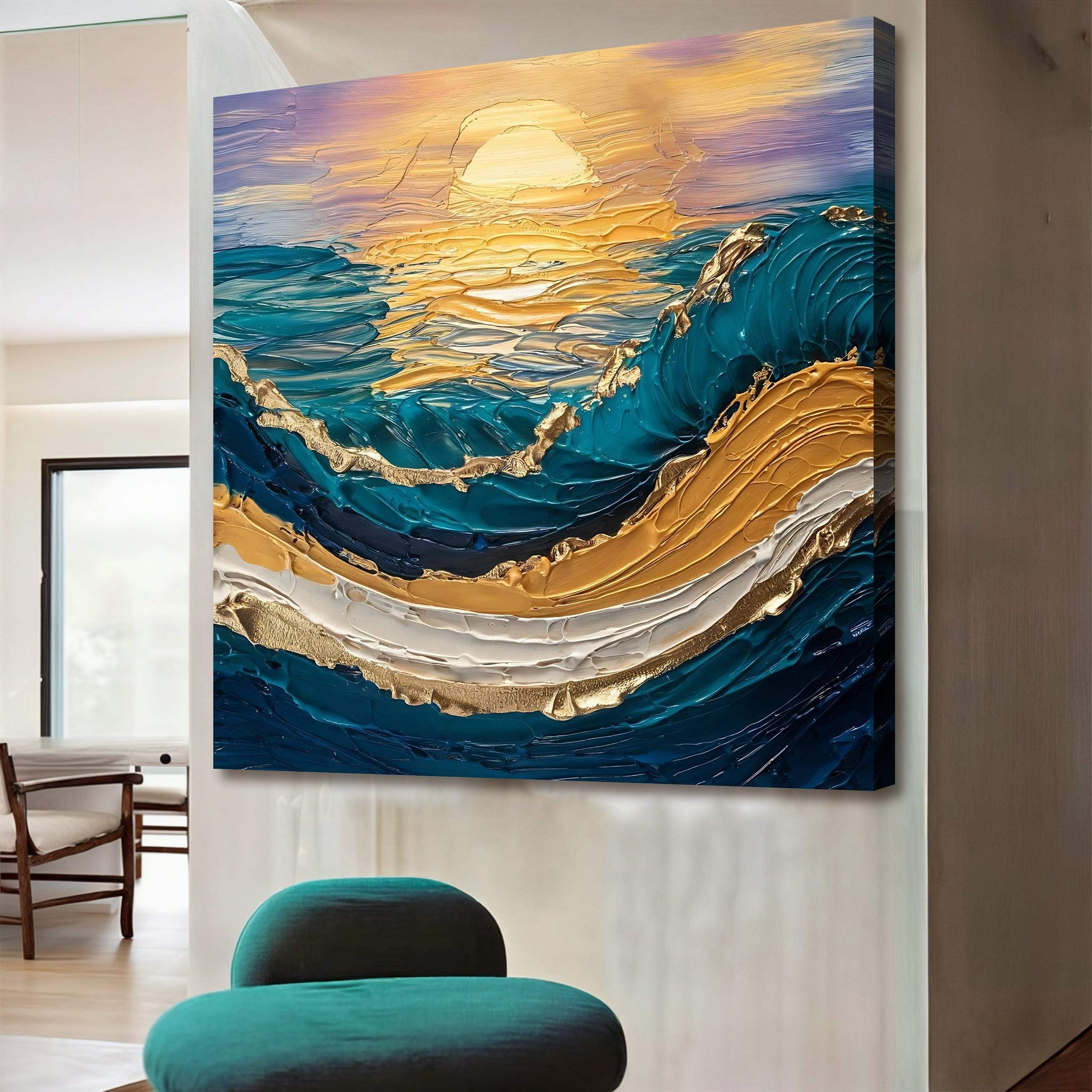 Golden Hour Wall Art - Tailored Canvases - Flyclothing LLC