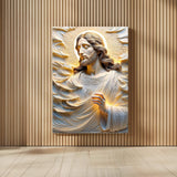 Faith Over Fear, Sacred Serenity Faith Wall Art - Tailored Canvases - Flyclothing LLC